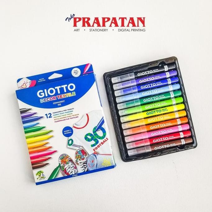 

TERLARIS - Giotto Decor Textile 12 warna