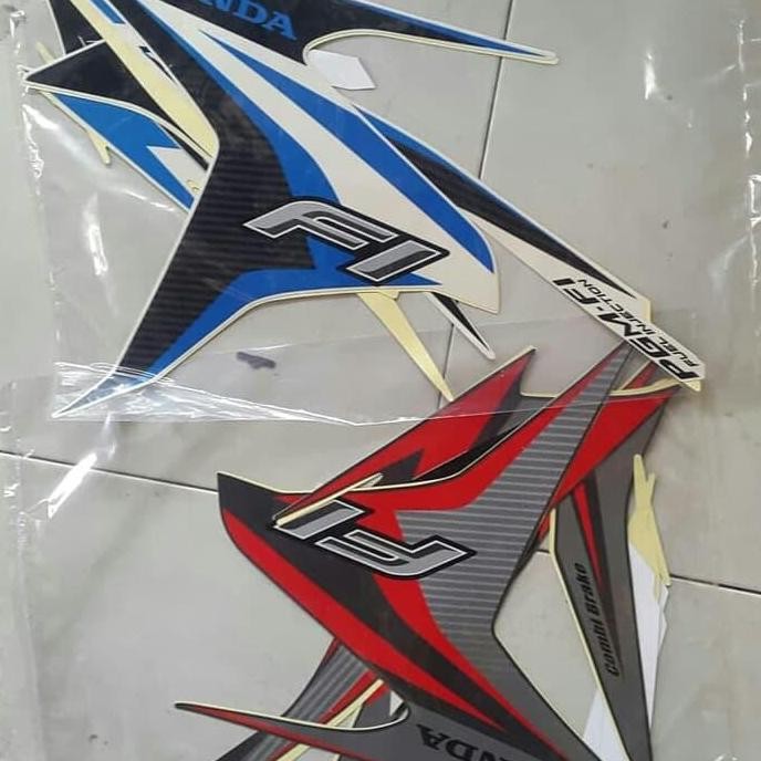 TERBARU STRIPING MOTOR VARIO125 TECHO 2014 / STIKER BODY VARIO125 TECHO 2014