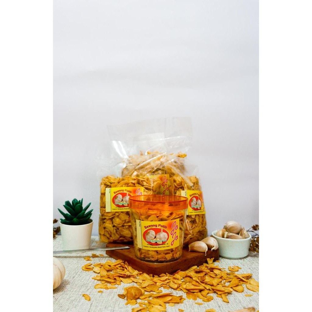 

Bawang Putih Goreng Jojo Irisan 500 Gr First Hand