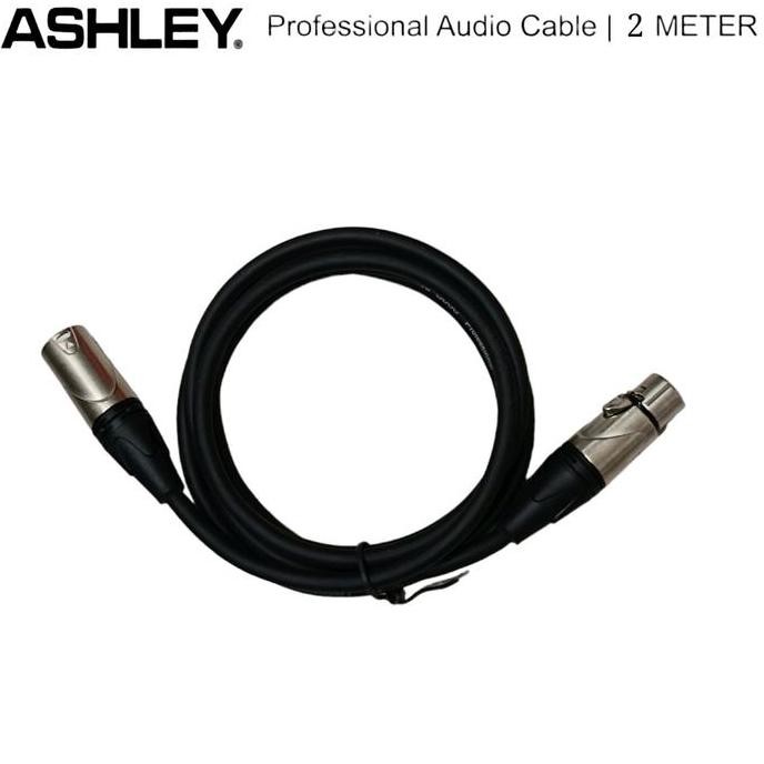 Terbaik Ashley Kabel Audio Xlr Male To Female Kabel Mic Rainbow 8000 Xlr Canon Original