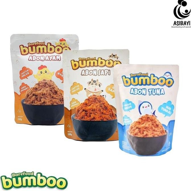 

Bumboo Abon Sapi Ayam Tuna dari Barefood Lembut Cocok untuk Lauk MPASI Anak Non Bebas MSG dan Tanpa Pengawet