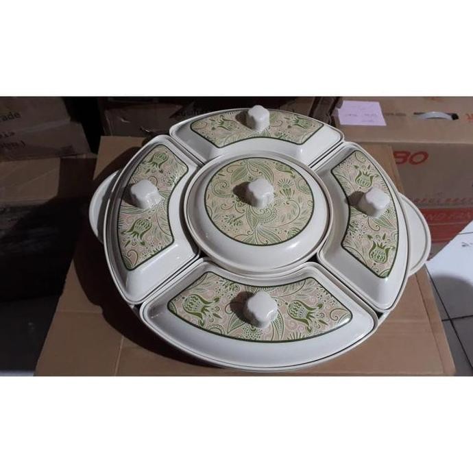 Onyx Prasmanan Party Set 17" Inch | Prasmanan Set Melamine 45 Cm