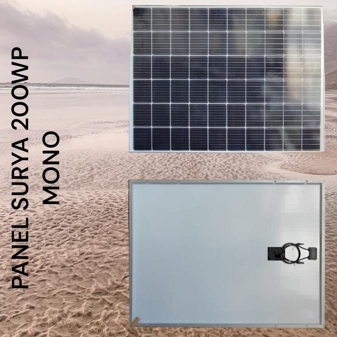 GRATIS ONGKIR PANEL SURYA 200WP POLY SOLAR PANEL PROMO TERBATAS ORIGINAL DAN TERPERCAYA