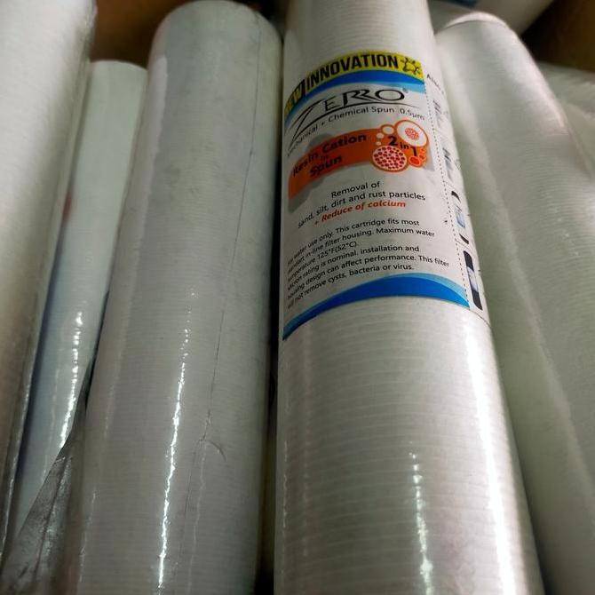 Zero 2 In 1 Resin Cation + Spun Cartridge Uk 10" Inch Best Seller