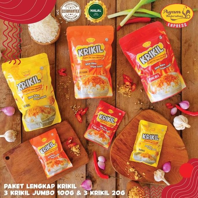 

Terlaris | Terbaru | Best Seller | Termurah Krikil - 6 Paket Lengkap Kremes Ayam Original | High Quality | Berkualitas