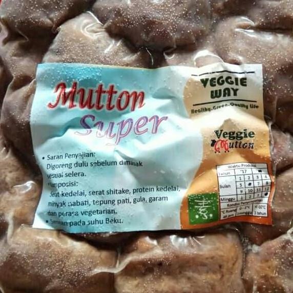 

Terlaris | Terbaru | Best Seller | Termurah Mutton Super Vegetarian #Bahan Vegetarian #Makanan Olahan Vegetarian Original | High Quality | Berkualitas