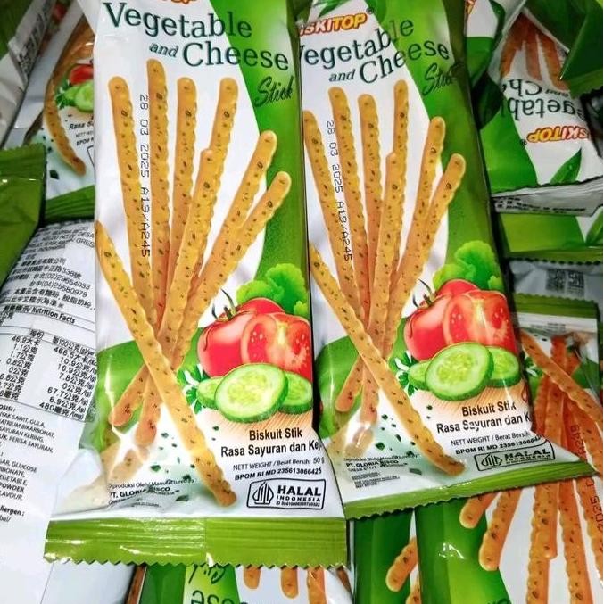 

Terlaris | Terbaru | Best Seller | Termurah Vegetable Chesee 1 Karton Isi 40Pcs Biskitop Original | High Quality | Berkualitas