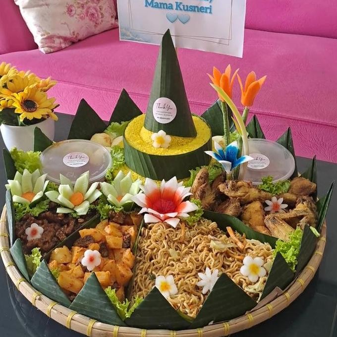 

Terlaris | Terbaru | Best Seller | Termurah Nasi Tumpeng Ulang Tahun 10 Porsi/Tumpeng/Tumpeng Mini Original | High Quality | Berkualitas