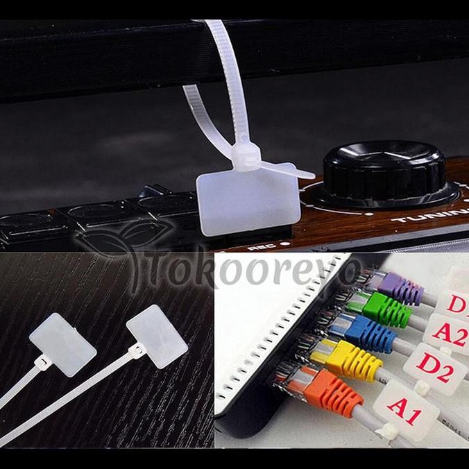 

New CABLE TIES LABEL SUPER 4 X 200 MM KABEL TIS