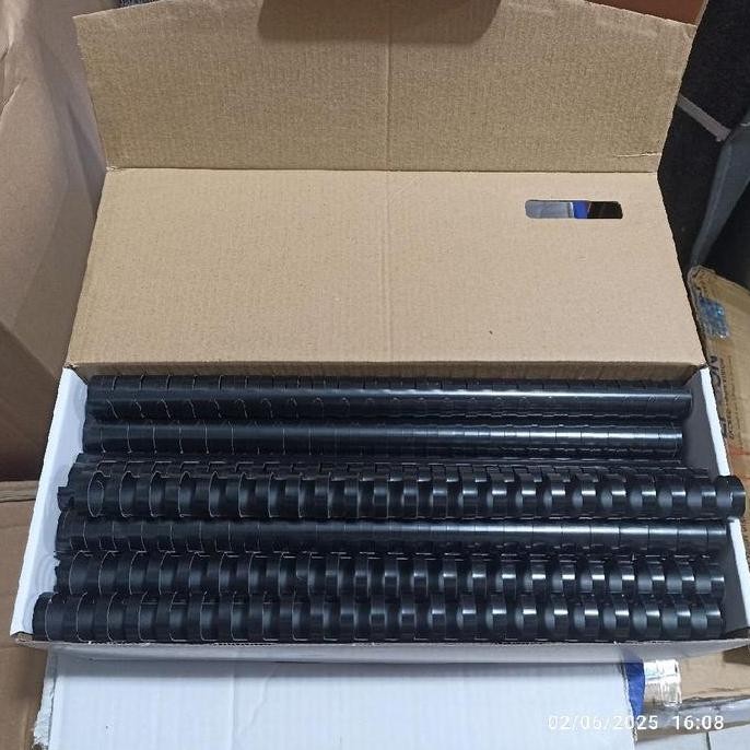 

New Joyko RPC-23-22 Ring Plastik Comb Uk.22mm / Lingkaran Plastik Jilid F4 / Spiral Jilid Round Folio