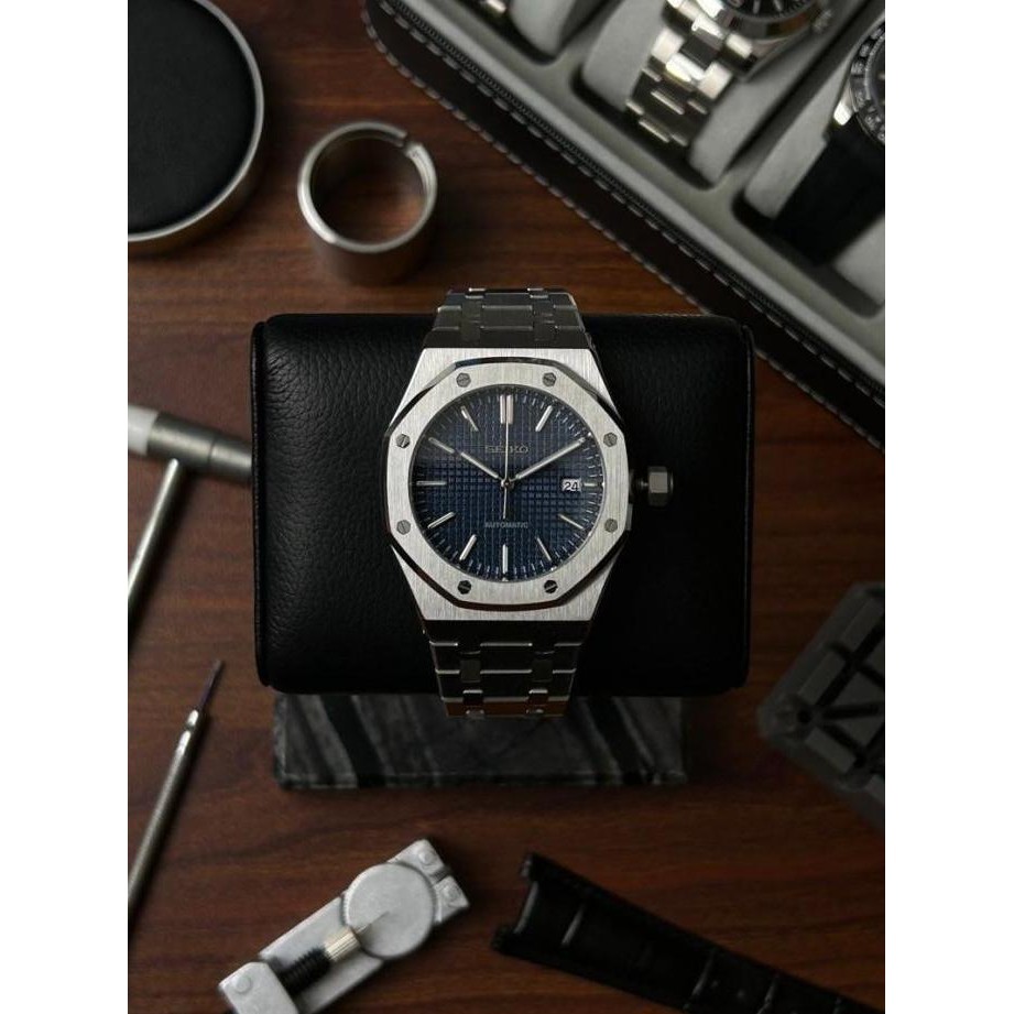 Baru Seiko Oak Blue NH35 Automatic