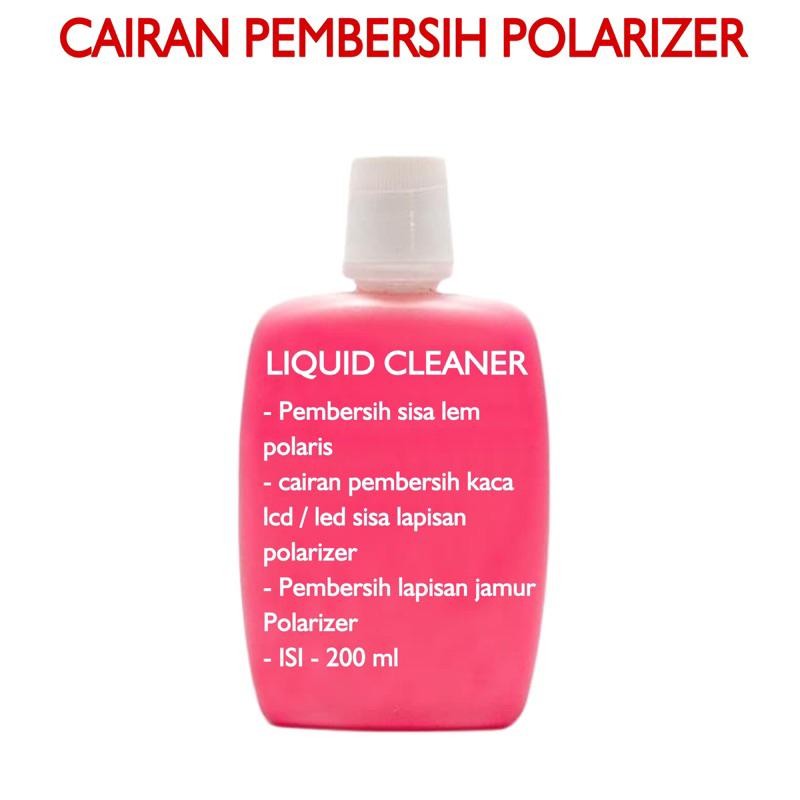 Cairan Pembersih Sisa Lem Polarizer Pembersih Noda Jamur