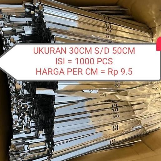 

New Kaleng kalender jepit kalender klem kalender 36cm isi 100pcs