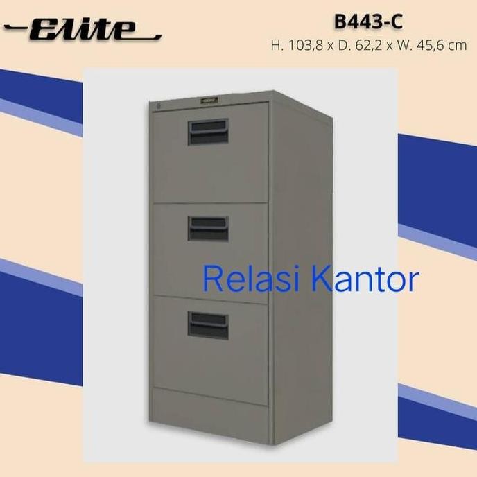 New Filling cabinet / filing cabinet 3 laci elite B43-C