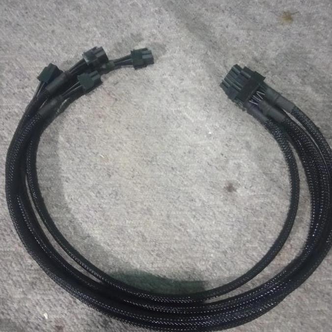 kabel modular pci-e psu Bi-quiet 12 pin to 2x6(2x8) murah