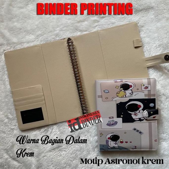 

New BINDER PRINTING LITTLE ASTRONOT UKURAN A5/20RING & B5/26RING