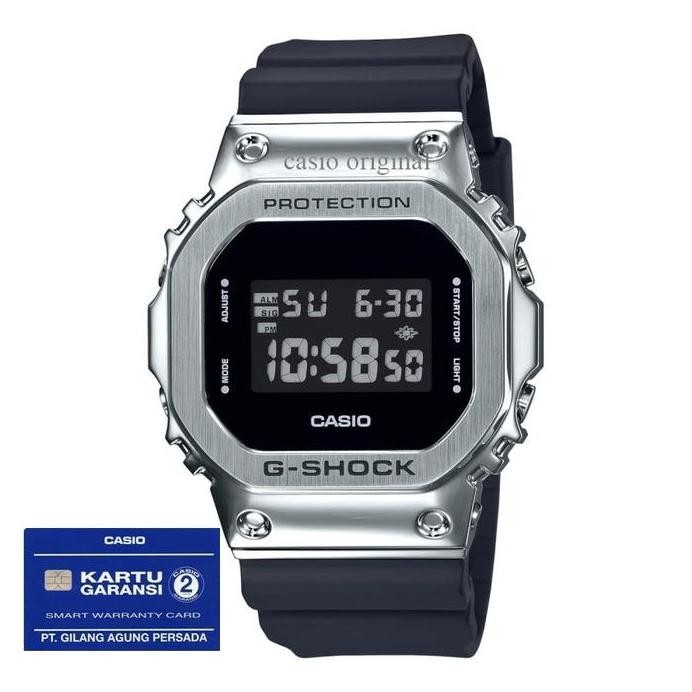Baru JAM TANGAN CASIO G-SHOCK GM-5600-1DR GM-5600 GM-5600B ORIGINAL RESMI