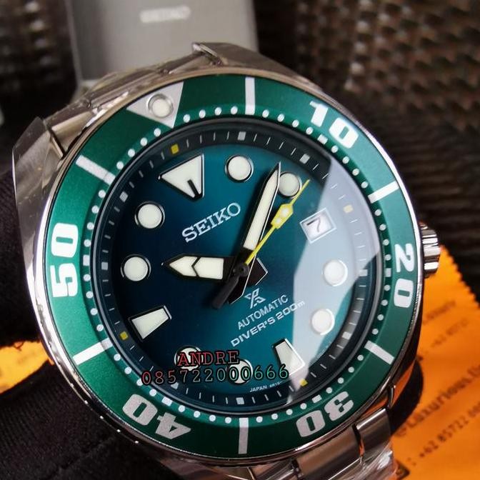 Baru Seiko Prospex Sumo Green Dial SZSC004 JDM Original Limited Edition