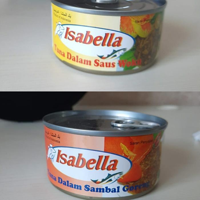 

DMS Katsuo isabella ikan tuna kaleng aneka rasa 180g stok berdus dus
