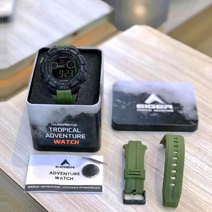 Baru Jam Eiger Ataca 4.1 Jam Tangan Digital Pria Original