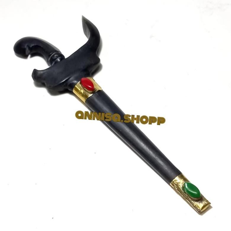 iQ45 RHH-1823 Barang Antik Kris Permata Hitam Buat Tambahan Koleksi Istimiwa Termurah Original