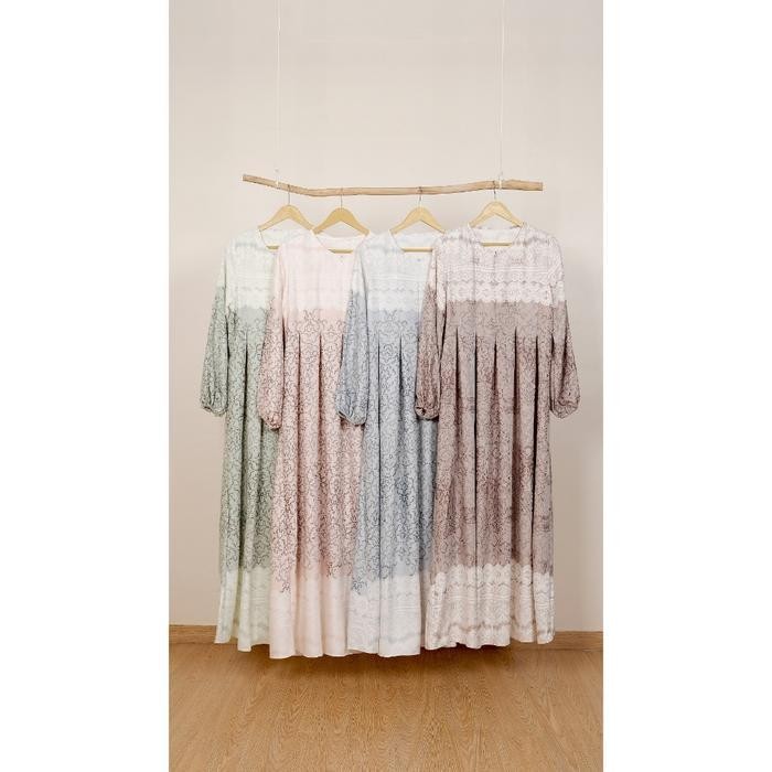 Baju Gamis Abaya Lebaran Terbaru Dress Muslim Syari Wanita Baju Gamis Acara Pesta Kondangan Pernikah
