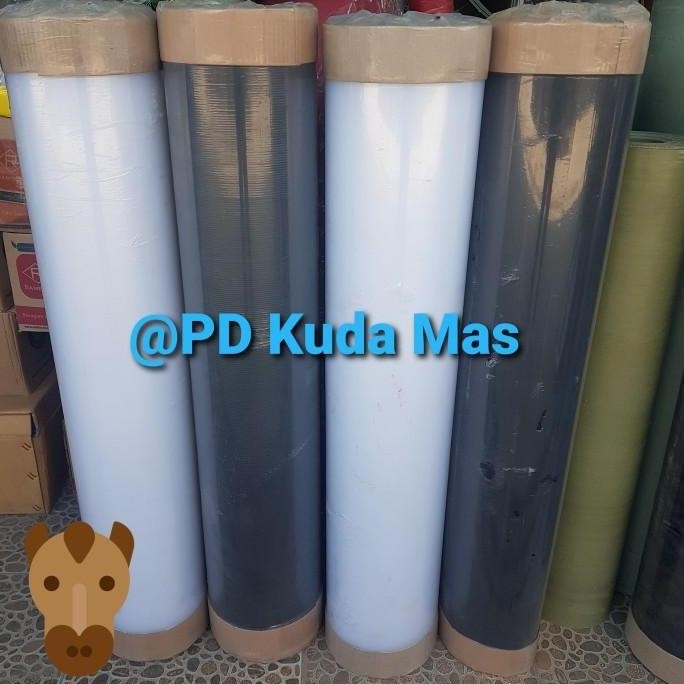 Terlaris! Plastik / Fiber Pagar 1,2 Mm Motif Garis (1 Meter)