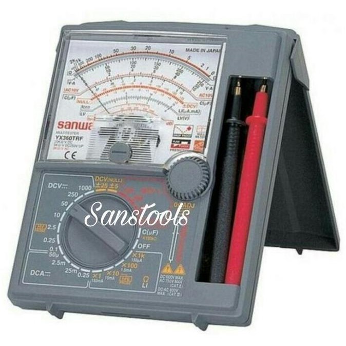 SANWA YX-360TRF ANALOG MULTIMETER / MULTITESTER MANUAL