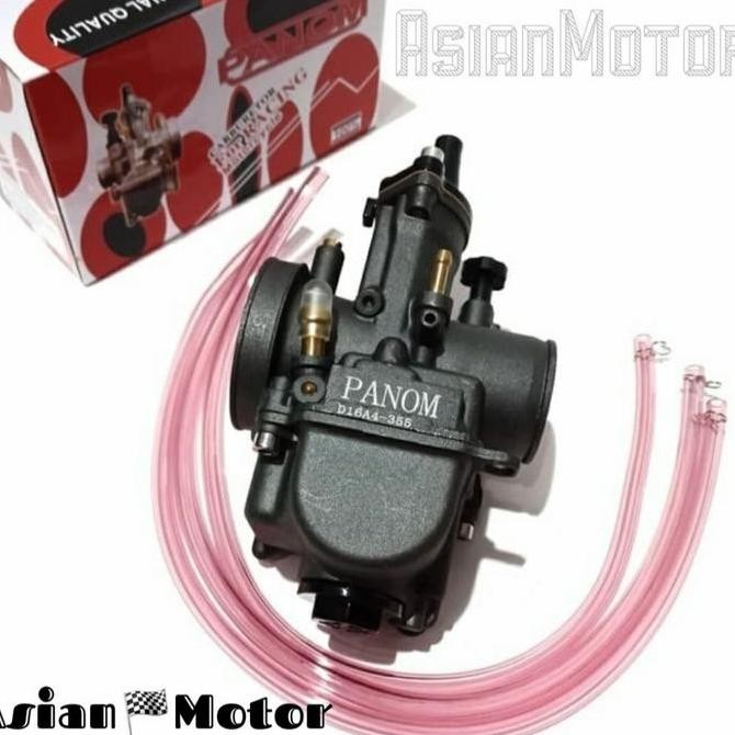 KARBURATOR PWK 28 PANOM BLACK SERIES/ KARBU PWK 28 PANOM CNC HITAM ORIGINAL DAN TERPERCAYA