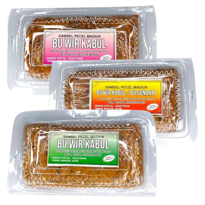 

Sambel Pecel Madiun Bu Wir Kabul Bumbu Kacang Sambal Pedes
