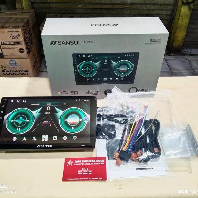 * Head Unit Android Sansui Saa5000 Ram 6Gb/128Gb - 9 Inch *