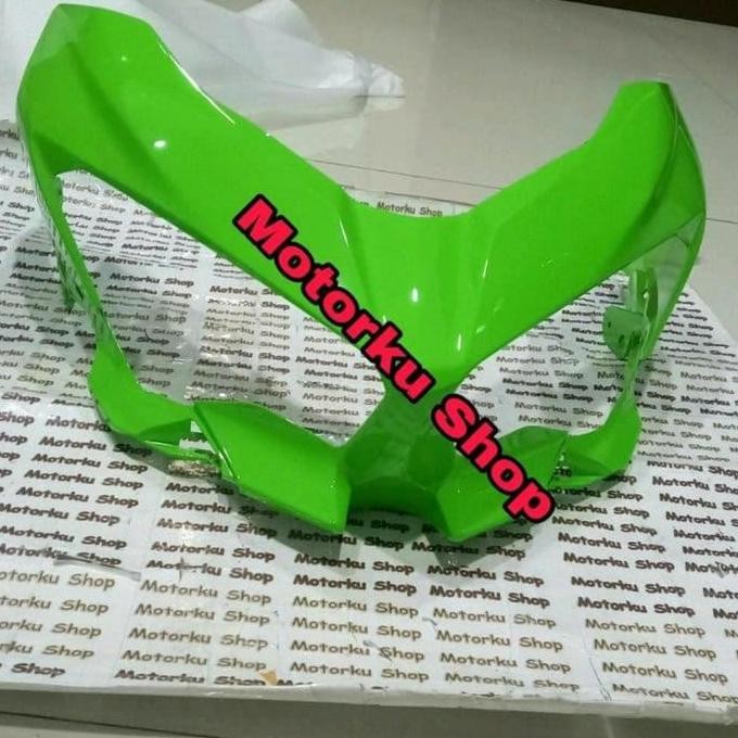 fairing cover lampu batok lampu ninja 250 fi new ori orii