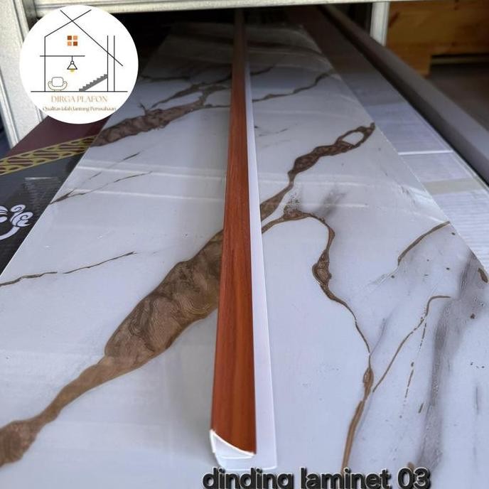 Promo List Plafon Pvc Diameter 4Cm,, List Siku Dan List U Golden Plafon