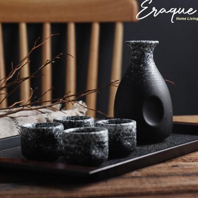 Mori Tea Cup Set / Gelas Cangkir Teh Kopi Keramik Jepang Rustic Unik AS