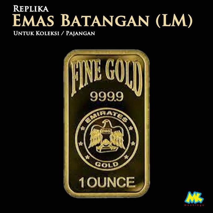 

TERMURAH - Emirates Gold Bar Replica