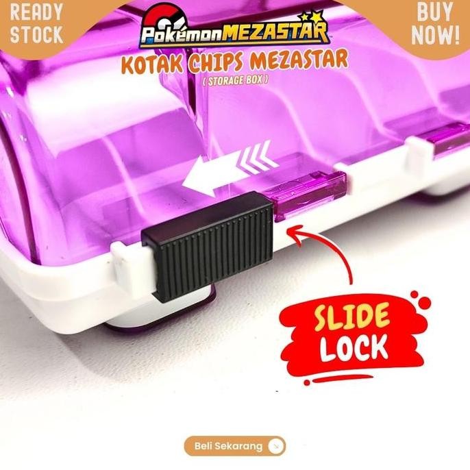 Kotak Chip Pokmon Mezastar Tempat Chip Pokemon 24Pc
