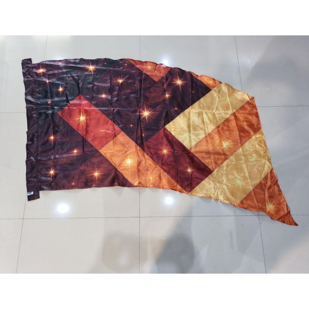 Stock Bendera Print Flag Color Guard Marching Band Drum Band