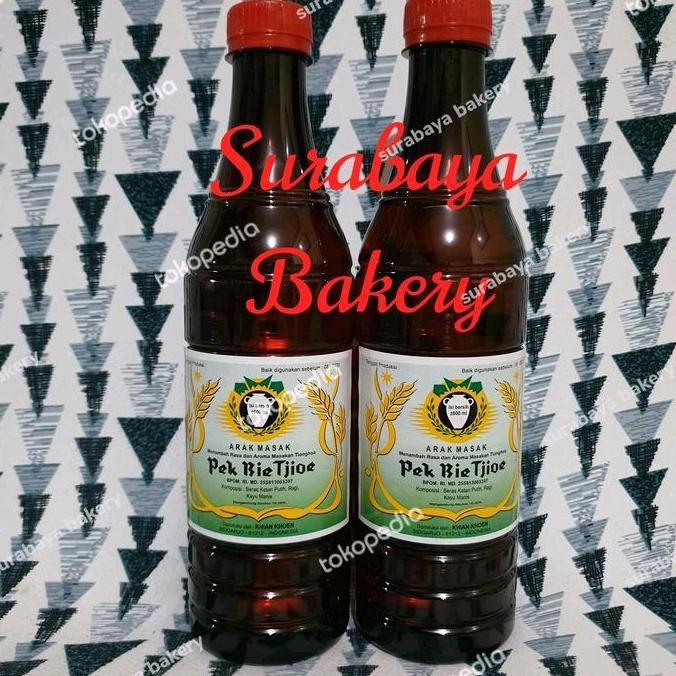 

Pek Bie Tjioe / Arak Masak Putih 600ml (botol plastik)
