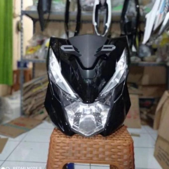 Full set Cover Body depan Tameng Reflektor lampu + sen Beat new fi esp
