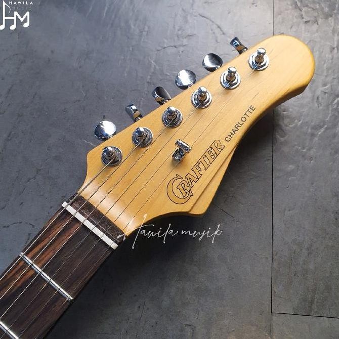Gitar Elektrik Crafter Charlotte S Rs Rosewood Fretboard Stratocaster