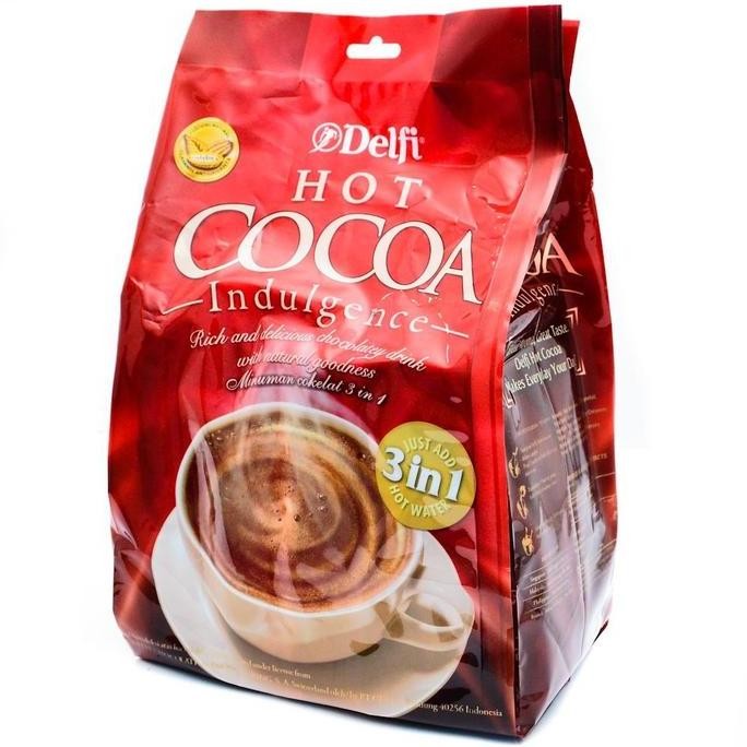 

Delfi Hot Cocoa Indulgence 500Gr - Minuman Coklat Bubuk Delfi