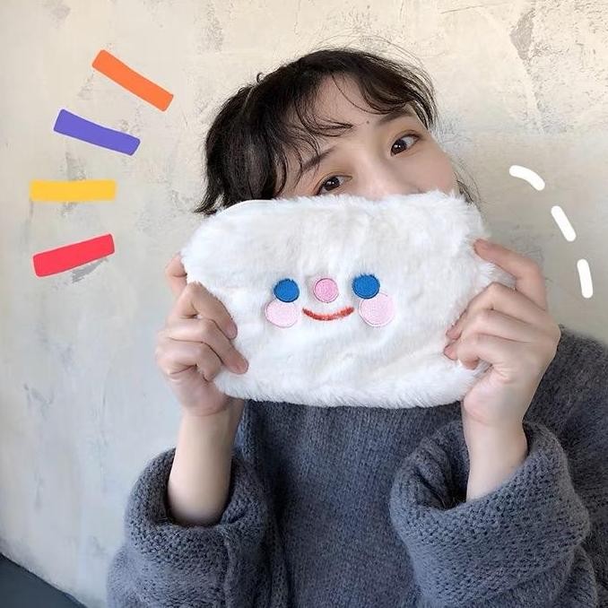 

TERBARU - Snowy Pouch Tempat Pensil Makeup Kotak Dompet