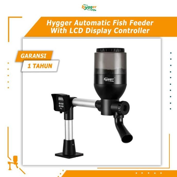 Hygger Automatic Pond Fish Feeder / Automatic Fish Feeder Koi Co