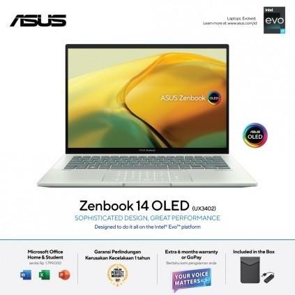 TERBARU - Asus ZenBook 14 OLED UX3402ZA-OLEDS752