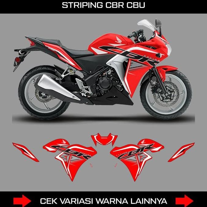 Striping Honda Cbr 150r Cbu Grafis Custom/Decal Stiker Motor Cbr150r