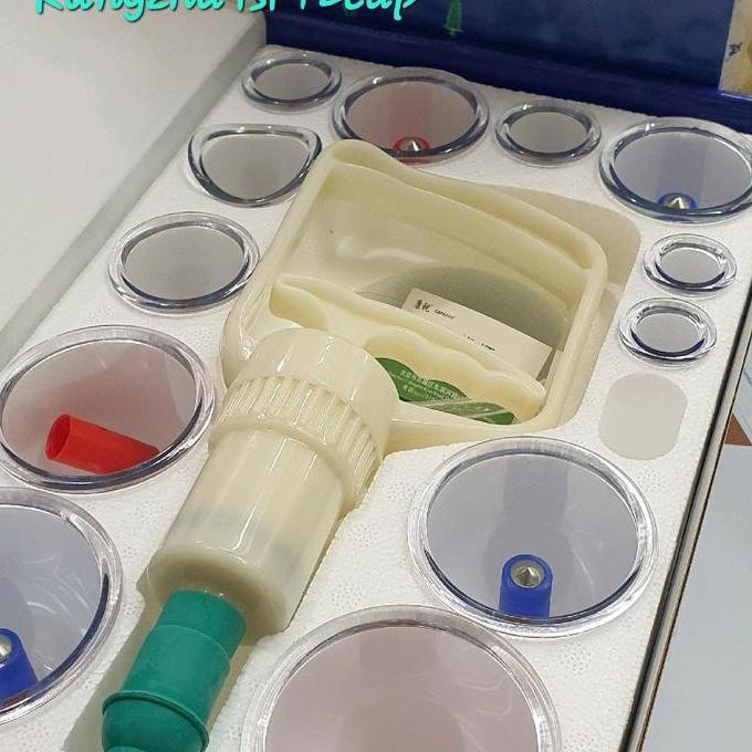 Original Kangzhu Alat Bekam Kop Angin 12pcs Original Terapi Tubuh Shopee