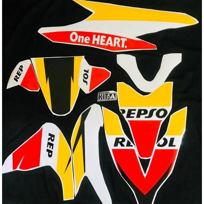 Decal Stiker New Vario 150 2018 Repsol Striping Sticker Vario Facelift