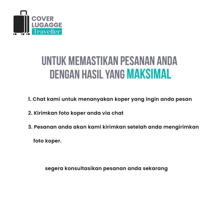 Sarung Cover Pelindung Koper Luggage Koper Samsonite Minter Original Dan Terpercaya