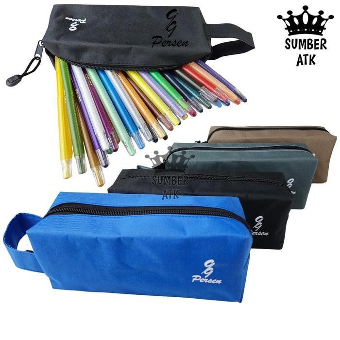 

WSS Kotak Tempat Pensil Pencil Case PC-0002 PC-0003 99Persen Pencil Case Casual Jumbo Multifungsi