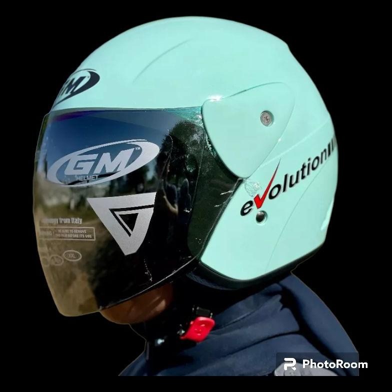 Helm Gm Evolution Original 100% Ungu Pastel